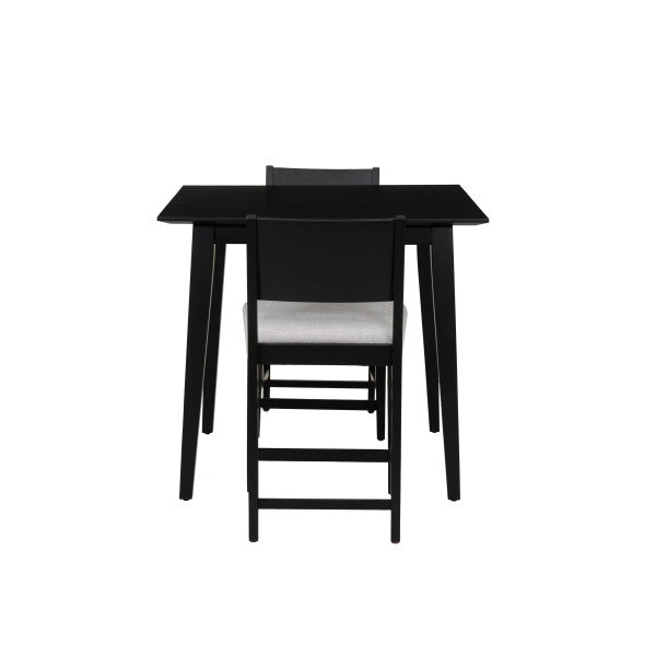 Ensemble de comptoir 3 pièces rembourré noir Cosgrove