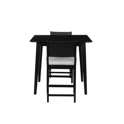 Ensemble de comptoir 3 pièces rembourré noir Cosgrove