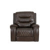 Fauteuil inclinable électrique Brighton Brown