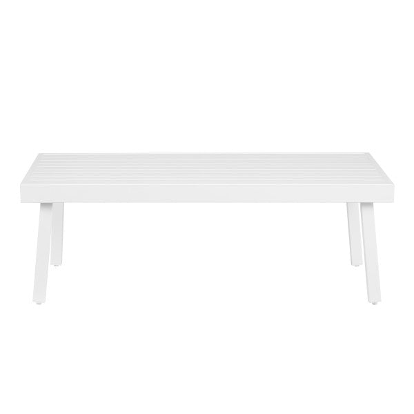 Table basse d'extérieur en aluminium Alora