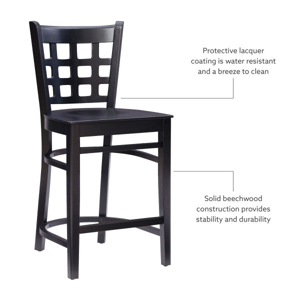 Tabourets de bar Luna (lot de 2)