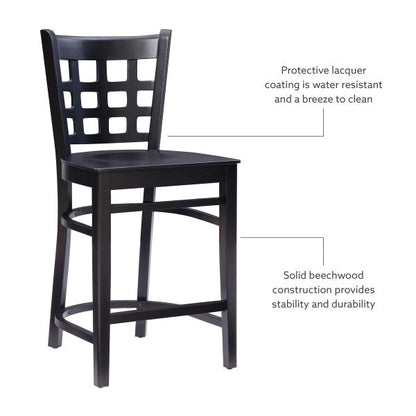 Tabourets de bar Luna (lot de 2)