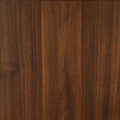 Table haute Seneca Brown avec plateau tournant