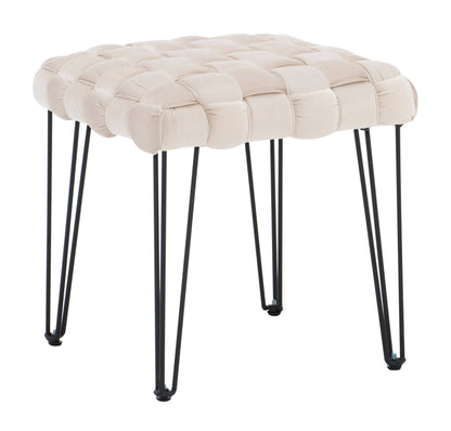 Tabouret ottoman carré Neva