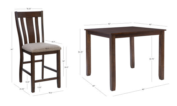 Ensemble de comptoir Landry 5 pièces