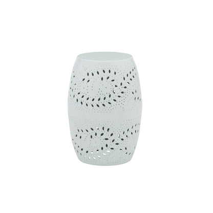 Table d'appoint Salma blanc éclatant