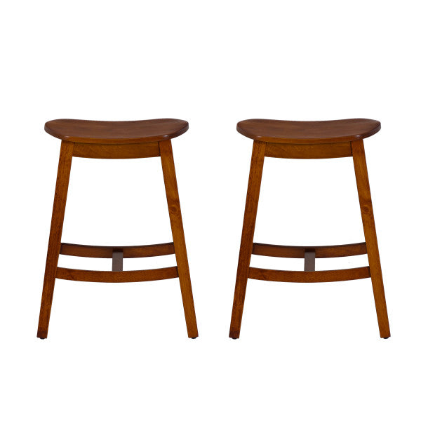 Tabourets de bar sans dossier Cappy (lot de 2)