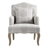 Fauteuil Davenport avec coussin