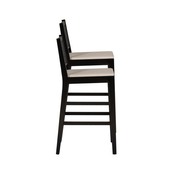 Tabourets Beaux en rotin (lot de 2)