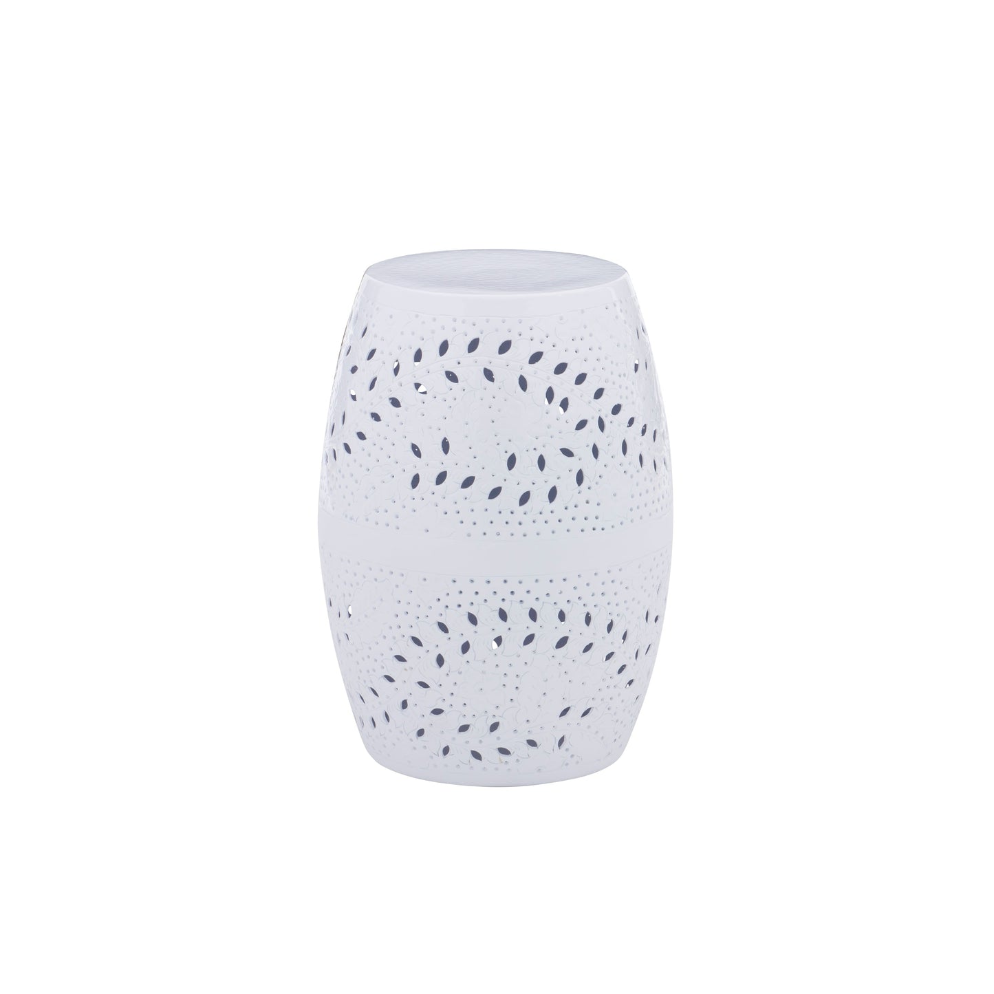 Table d'appoint Salma blanc éclatant