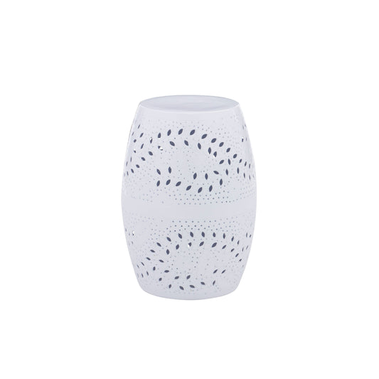 Table d'appoint Salma blanc éclatant