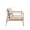Chaise d'appoint Svana beige ou marine (lot de 2)