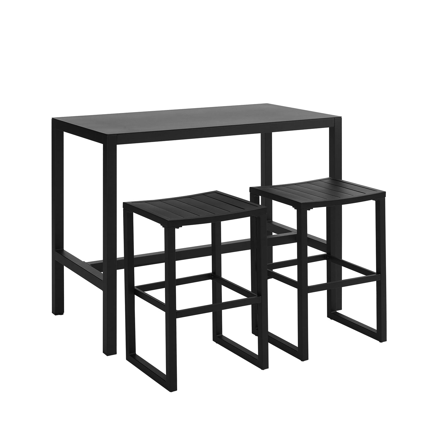 Ensemble de taverne Alora en aluminium, 3 ou 5 pièces