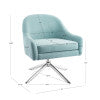 Fauteuil pivotant Topaz Capri
