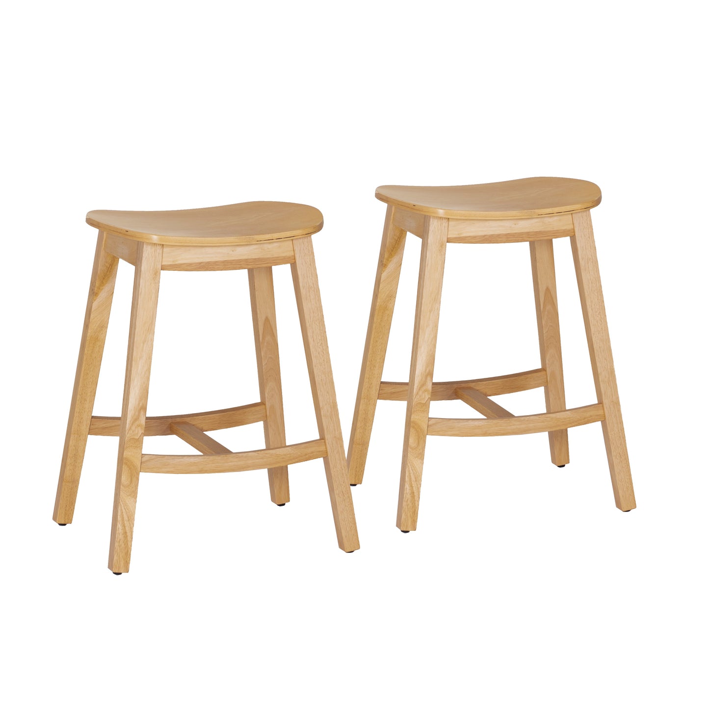 Tabourets de bar sans dossier Cappy (lot de 2)