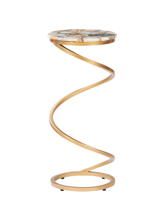 Table à boissons en agate Gynn