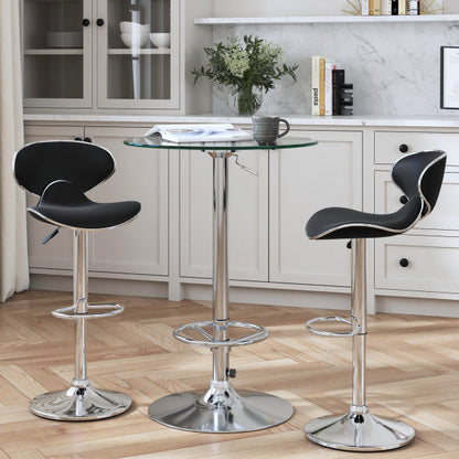 Ensemble Beldon 3 pièces en similicuir noir