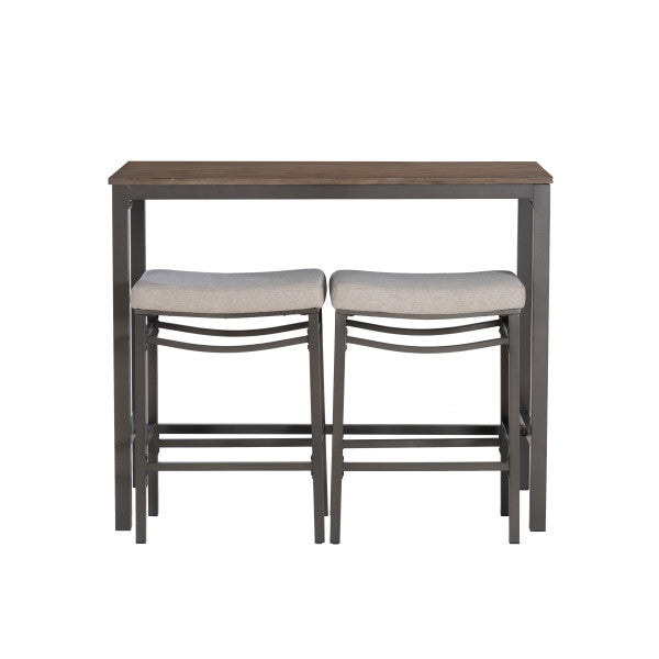 Ensemble Betty 3 pièces en similicuir effet marbre