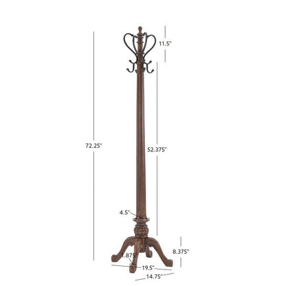 Porte-manteaux en forme de barrière de corail
