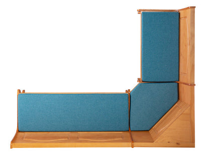 Ensemble de coussins en microfibre beige Chelsea