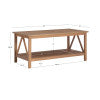 Table basse Titien