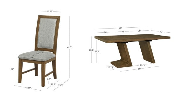 Ensemble de salle à manger 5 pièces Cadeau