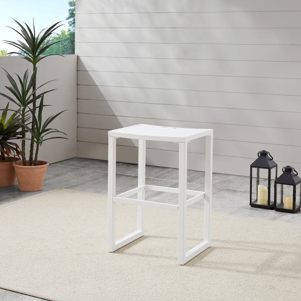 Tabouret de bar Alora en aluminium