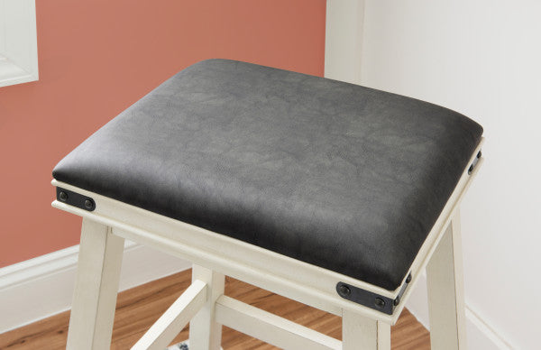 Tabouret blanc Milligan