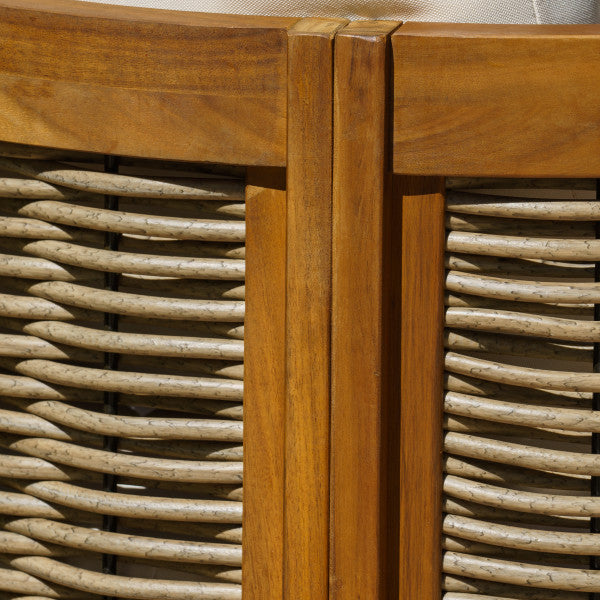 Ensemble d'extérieur 4 pièces St. Lucia marron