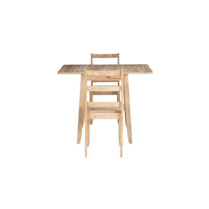 Ensemble de table à manger Ashley 3 pièces à rallonges rabattables