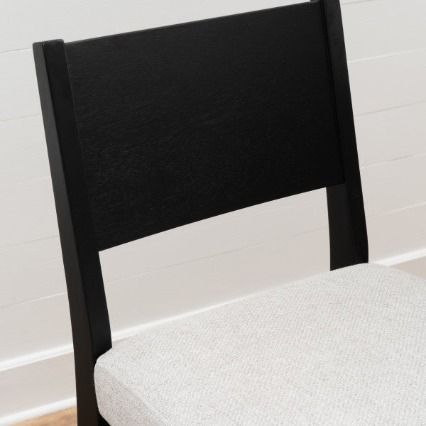 Ensemble de comptoir 5 pièces rembourré noir Cosgrove