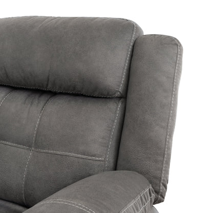 Canapé d'angle gris Keystone