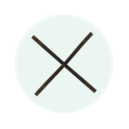 Table haute de comptoir Auden Espresso