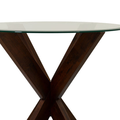 Table haute de comptoir Auden Espresso