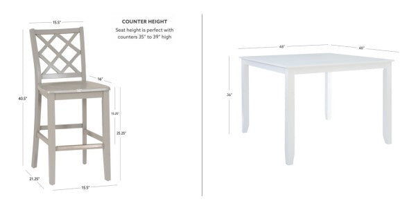 Ensemble de comptoirs Maui 5 pièces