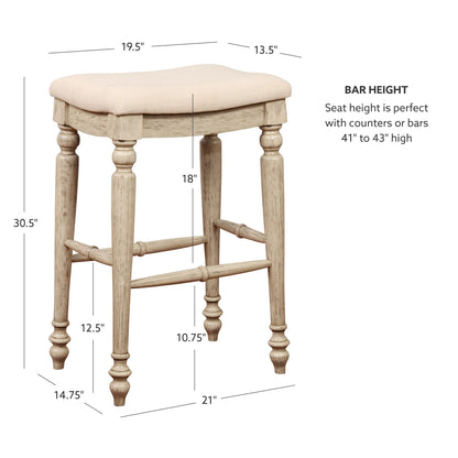 Tabouret de bar ou de comptoir sans dossier Marino Antique