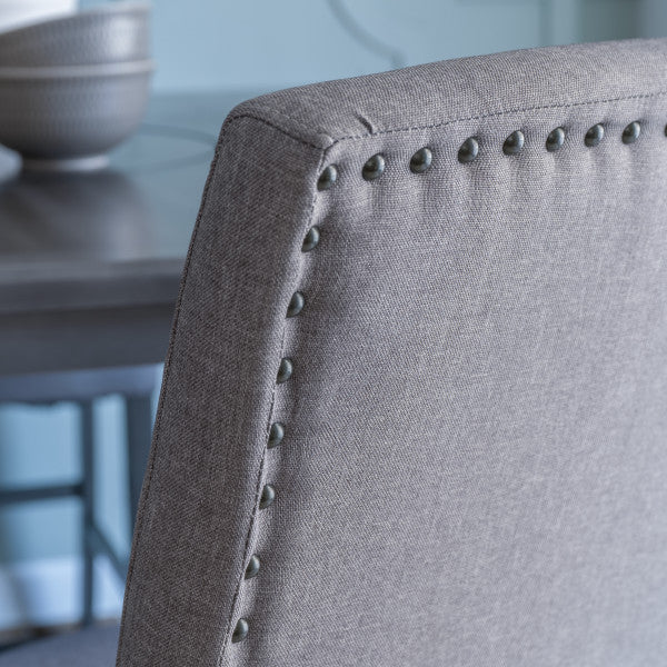 Ensemble de comptoir Seneca Gray, banc Nook 6 pièces