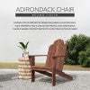 Chaise d'extérieur Adirondack