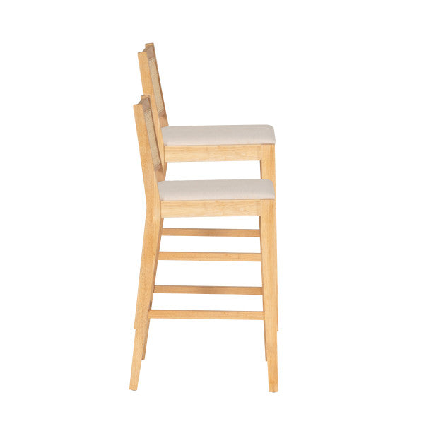 Tabourets Beaux en rotin (lot de 2)