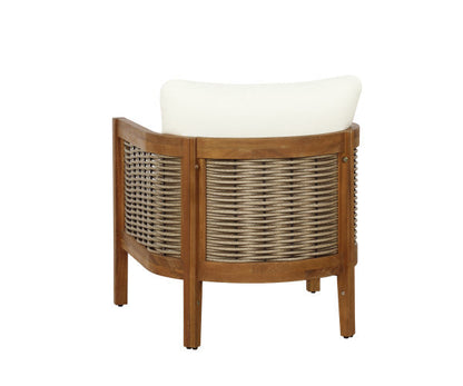 Fauteuil club d'extérieur St. Lucia marron