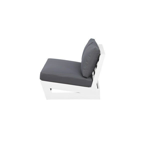 Banc d'extérieur Bluffton noir, blanc ou gris