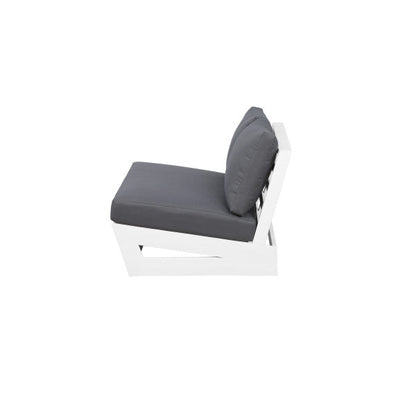 Banc d'extérieur Bluffton noir, blanc ou gris