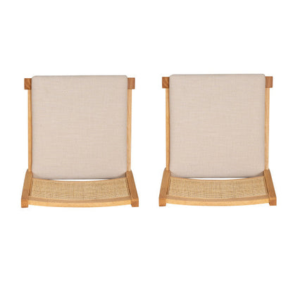 Tabourets Beaux en rotin (lot de 2)