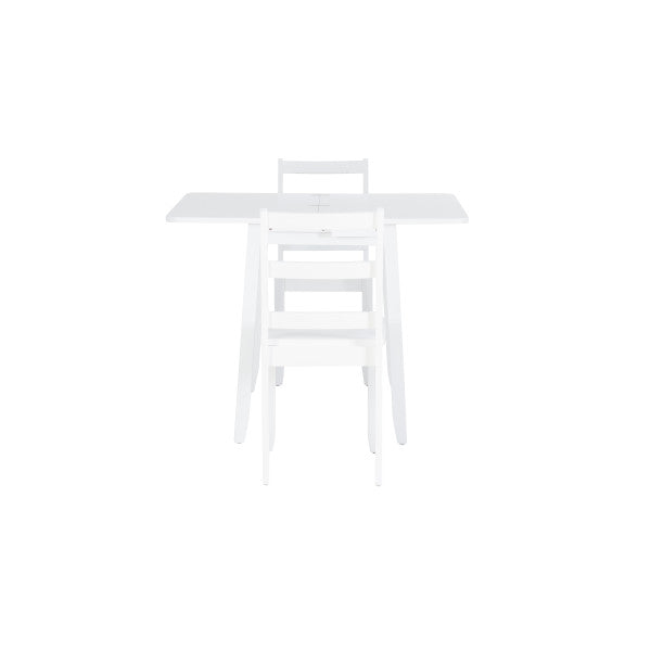 Ensemble de table à manger Ashley 3 pièces à rallonges rabattables