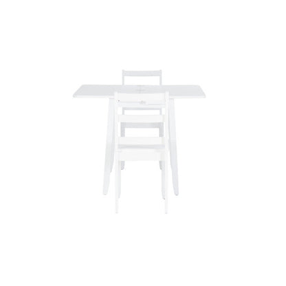 Ensemble de table à manger Ashley 3 pièces à rallonges rabattables