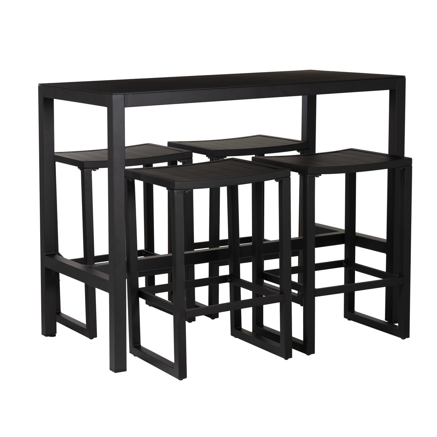 Ensemble de taverne Alora en aluminium, 3 ou 5 pièces