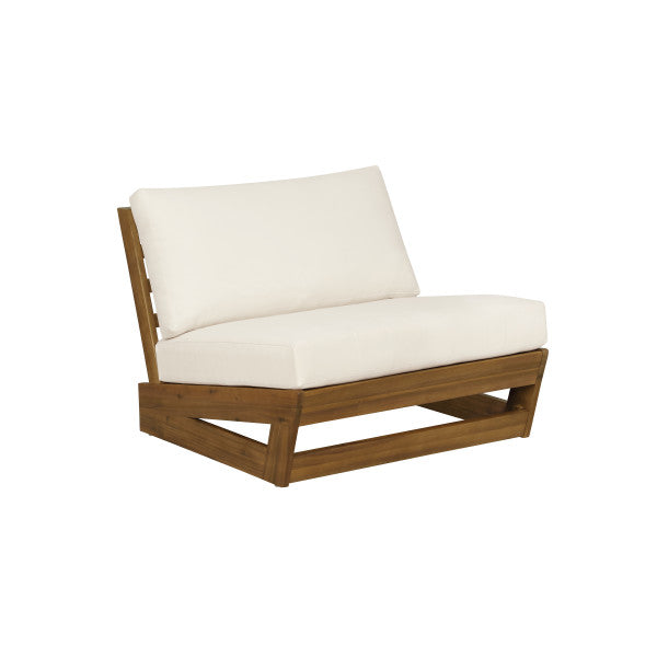 Chaise d'extérieur Bluffton noire, blanche ou grise