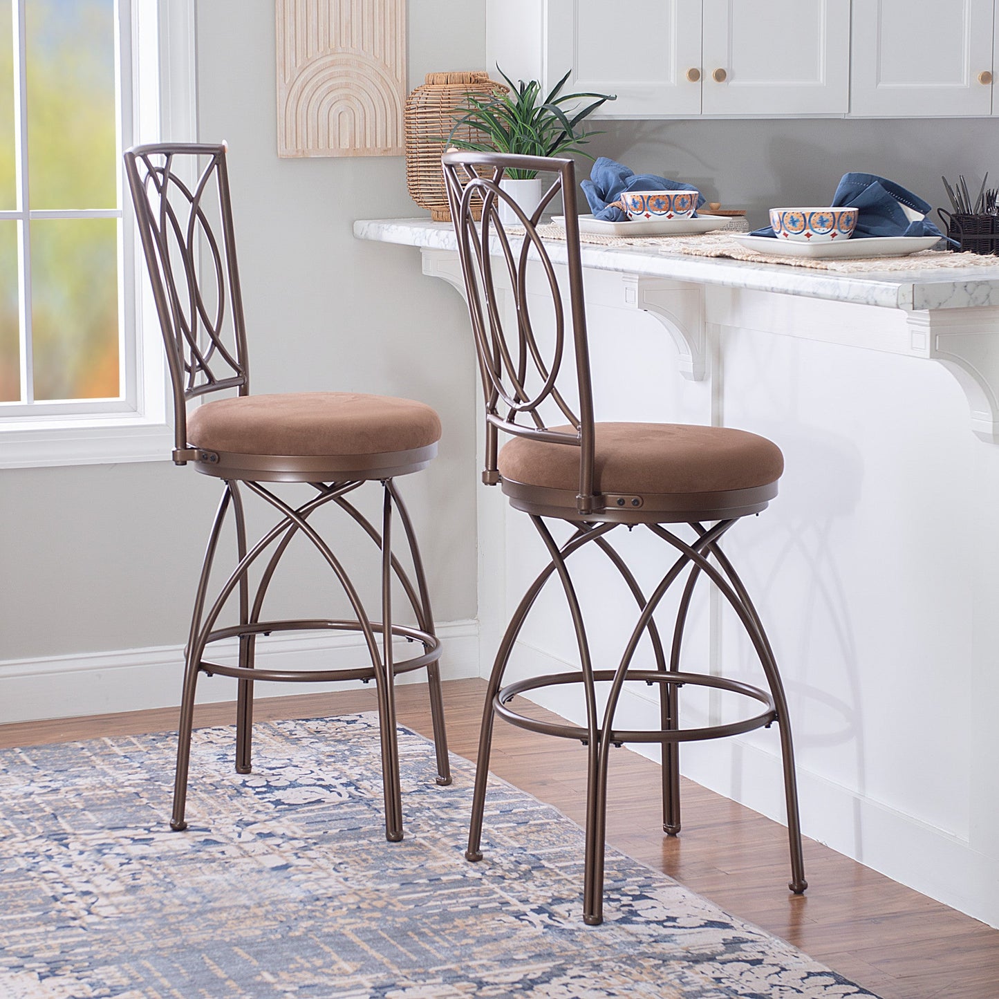 Tabouret en bronze Brasco pour grandes tailles