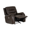 Fauteuil inclinable électrique Brighton Brown