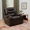 Fauteuil inclinable électrique Brighton Brown